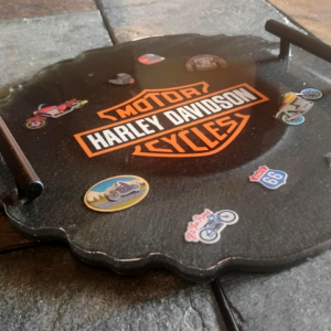 Harley-Davidson Road Warrior Tray by DEEJ DOES